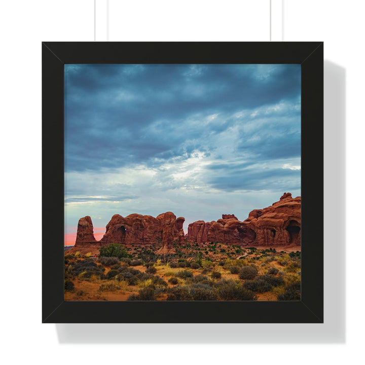 Arches at Sunset - Framed Print - Visiting This World