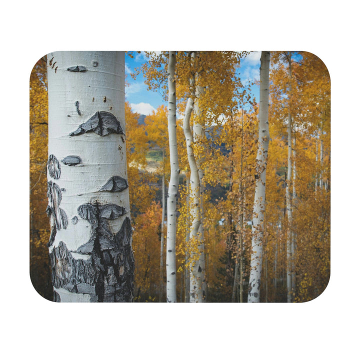 Aspens Changing - Mouse Pad (Rectangle) - Visiting This World