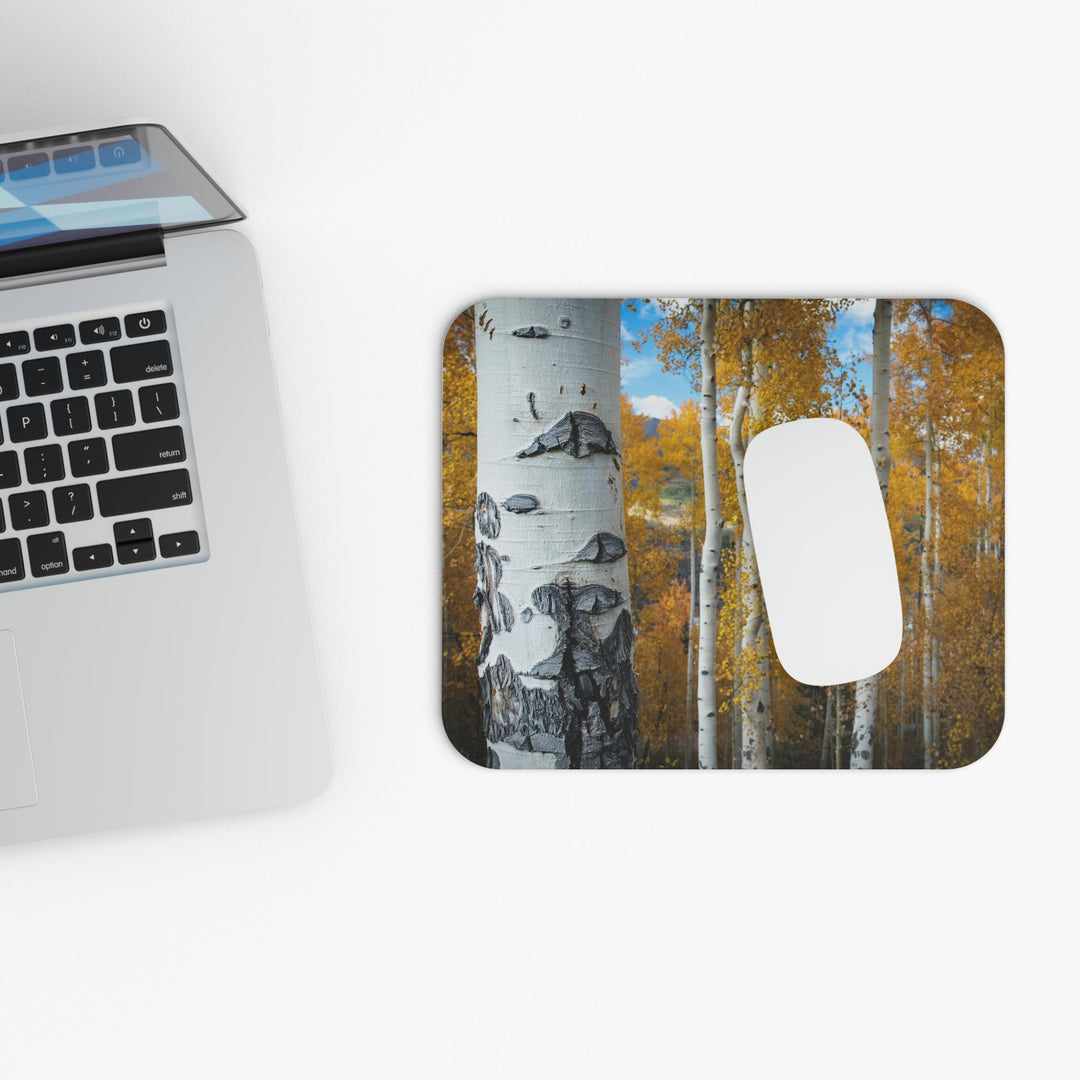 Aspens Changing - Mouse Pad (Rectangle) - Visiting This World