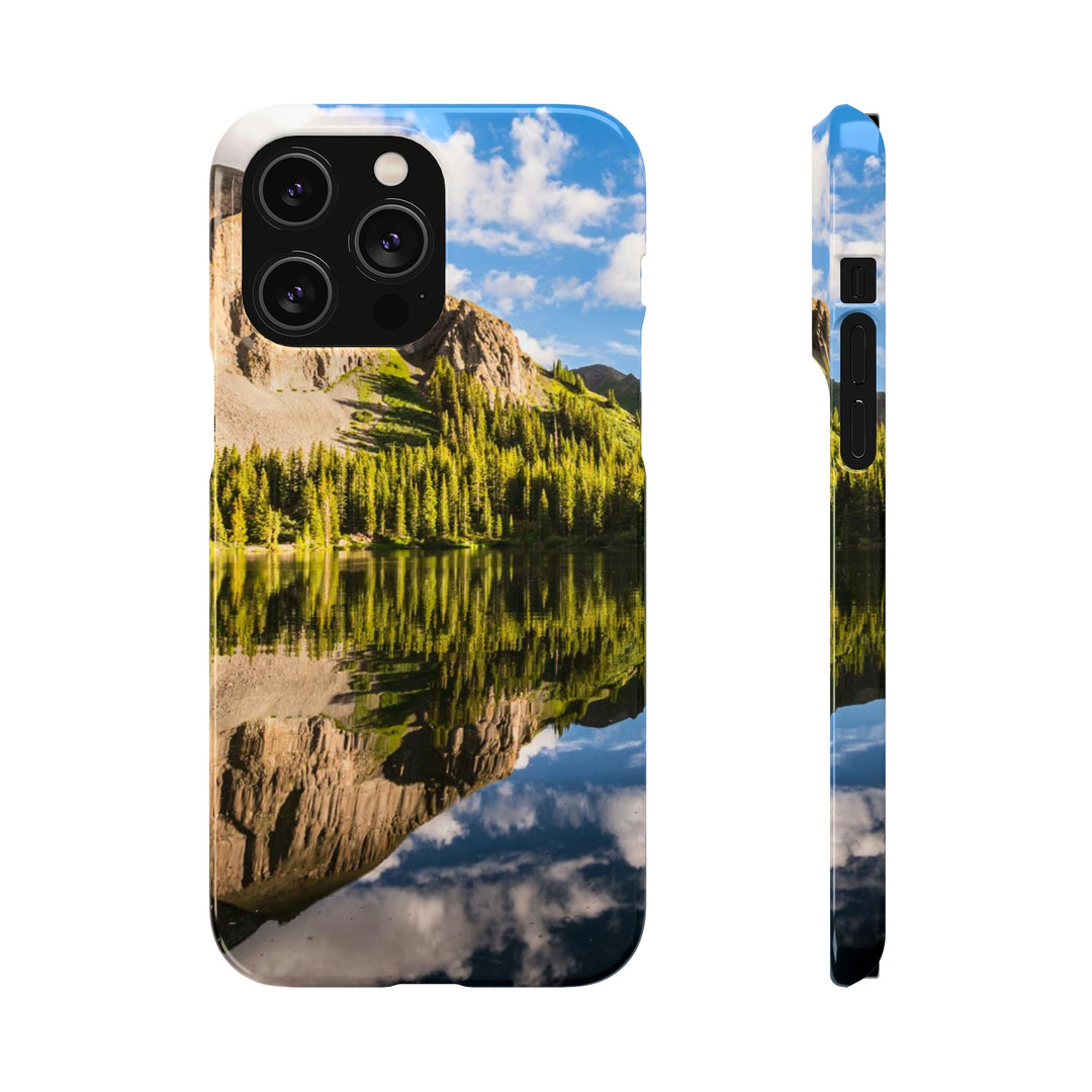 Mountain Scene Reflected - Phone Case