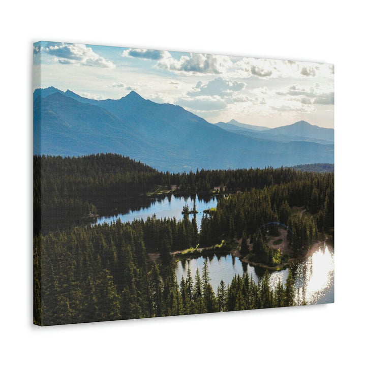 Cool Mountain Lakes - Canvas