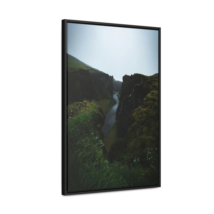 A View of the River - Canvas with Frame