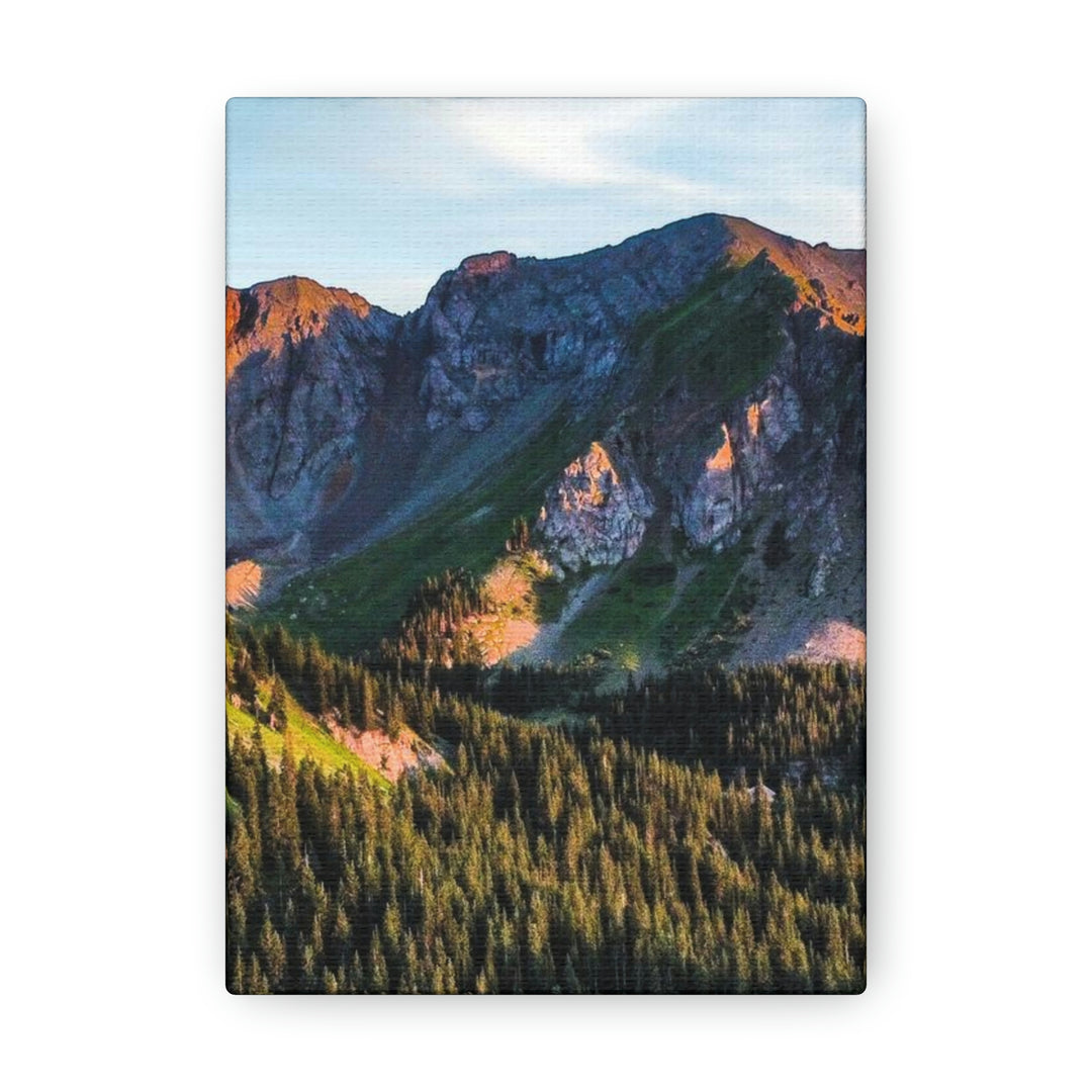 Fading Mountain Light - Canvas