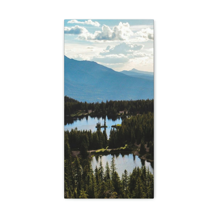 Cool Mountain Lakes - Canvas