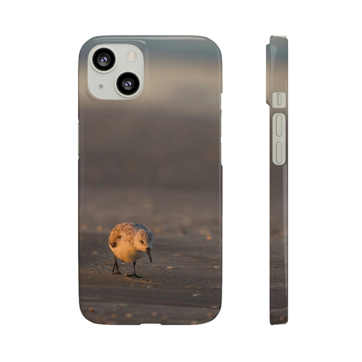 Feeding Sanderling - Phone Case