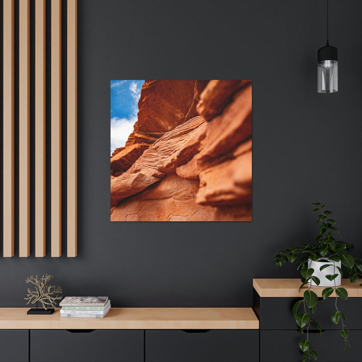 Layers of Rock - Canvas