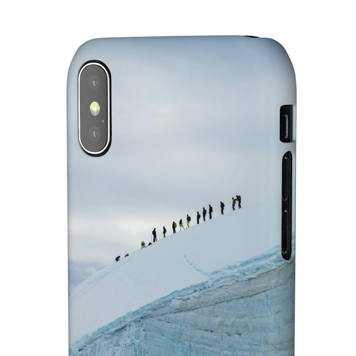 Preparing for the Climb - Phone Case