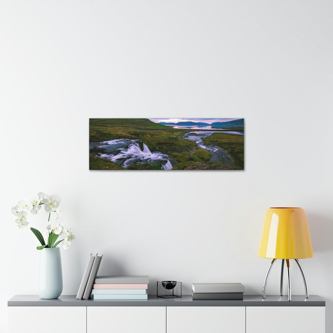 An Icelandic Sunset - Canvas