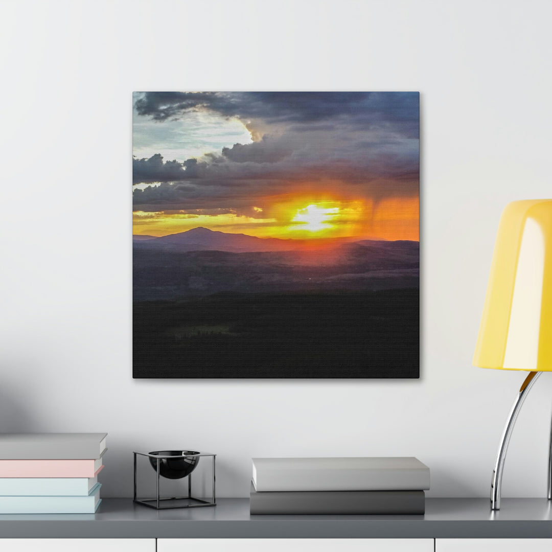 Rainy Sunset - Canvas