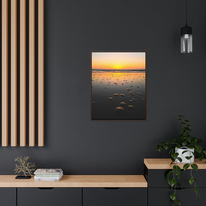 Burrows at Sunrise - Canvas with Frame