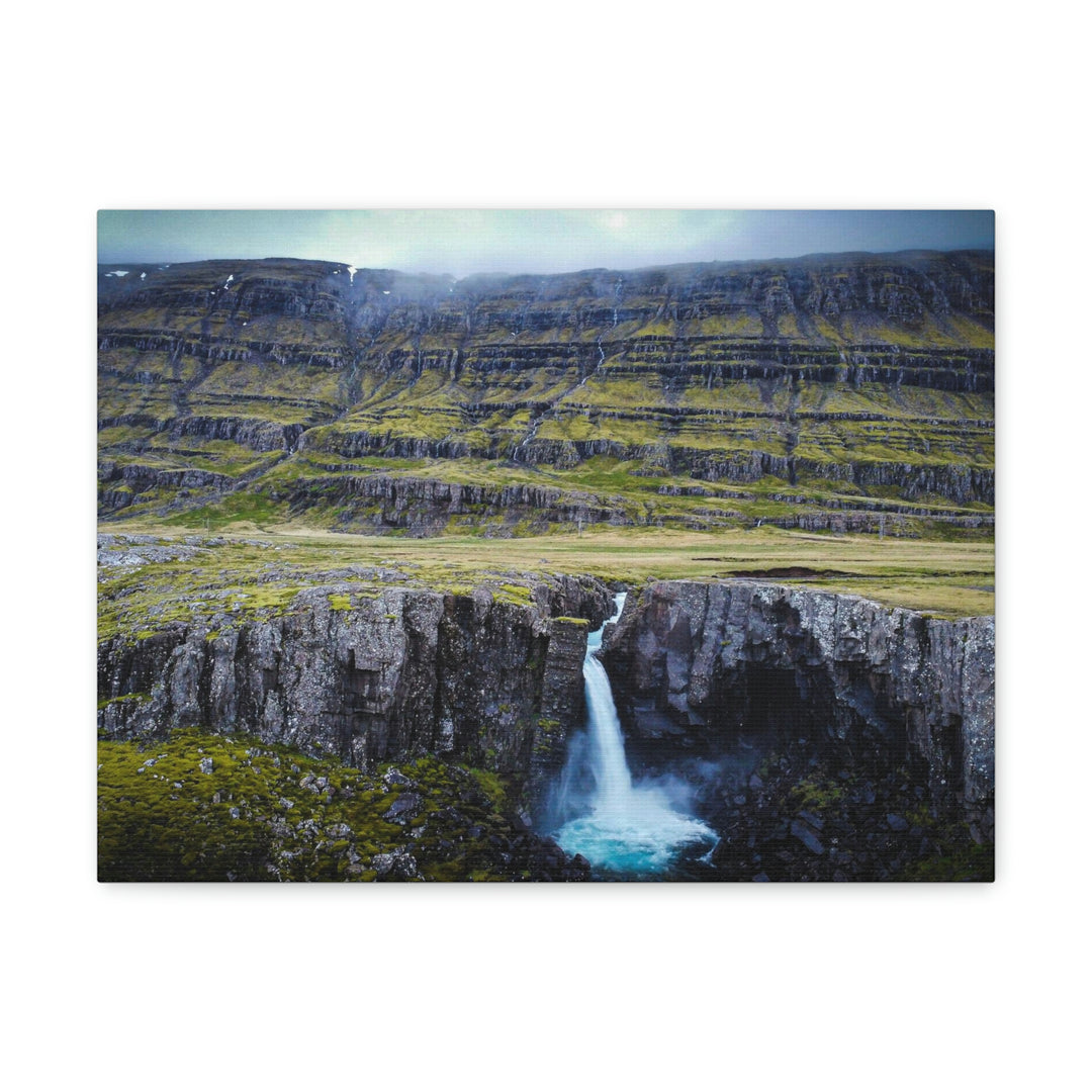 A Remote Waterfall - Canvas