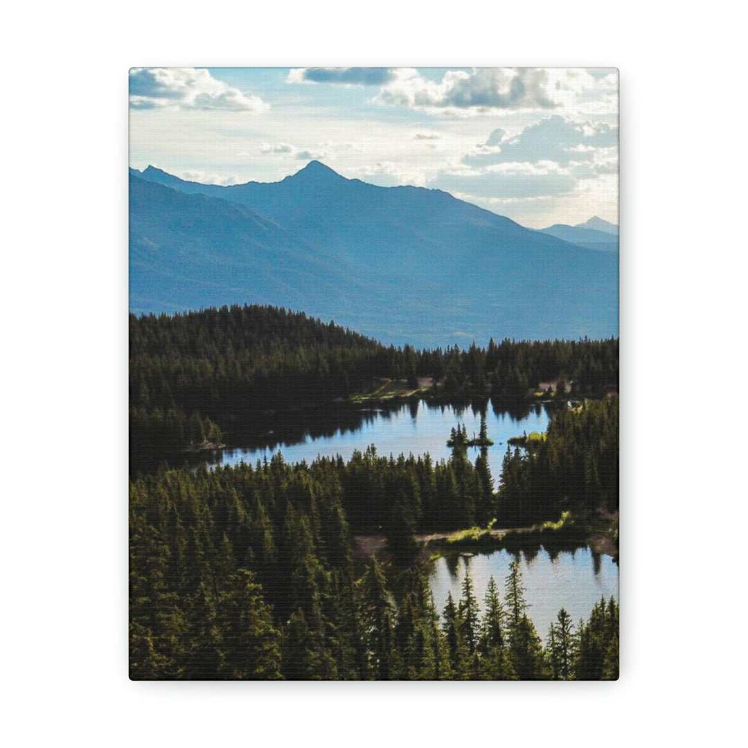 Cool Mountain Lakes - Canvas