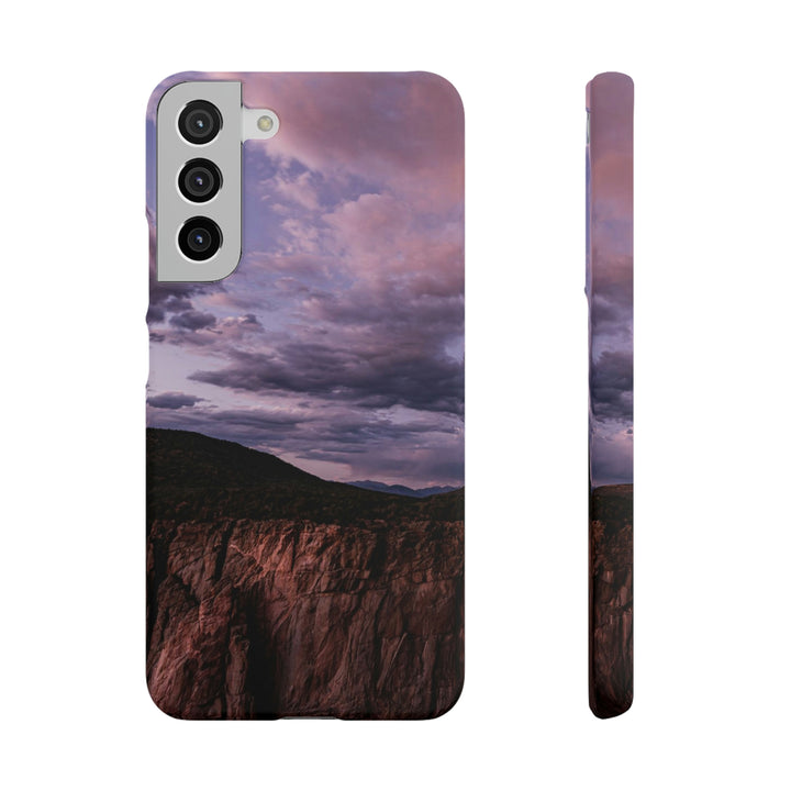 Painted Wall at Sunset Part 3 - Phone Case