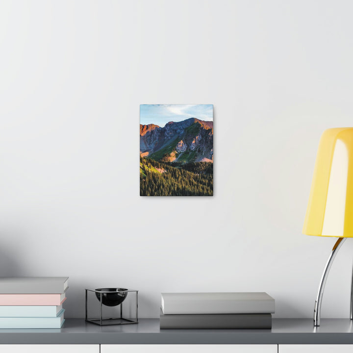 Fading Mountain Light - Canvas