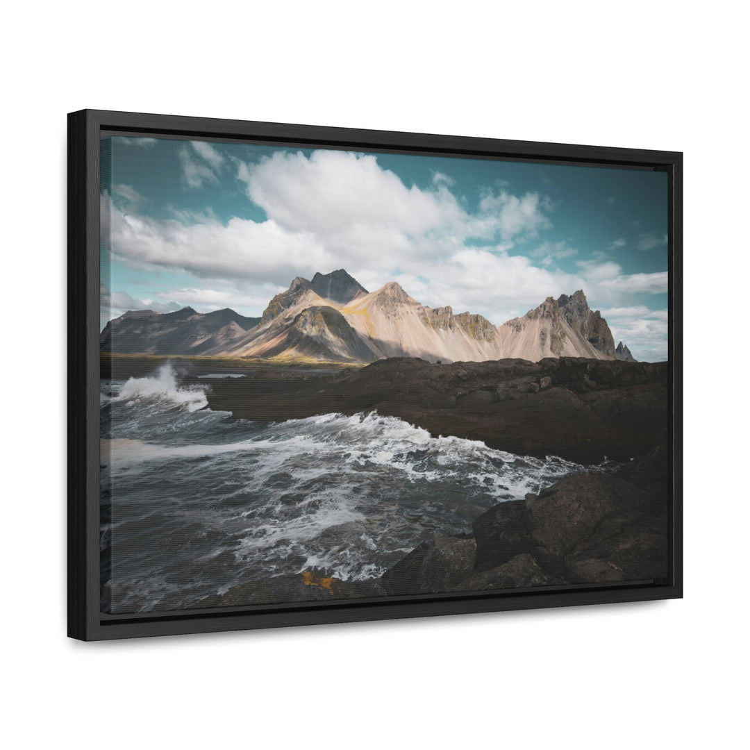 Crashing Sea - Canvas with Frame