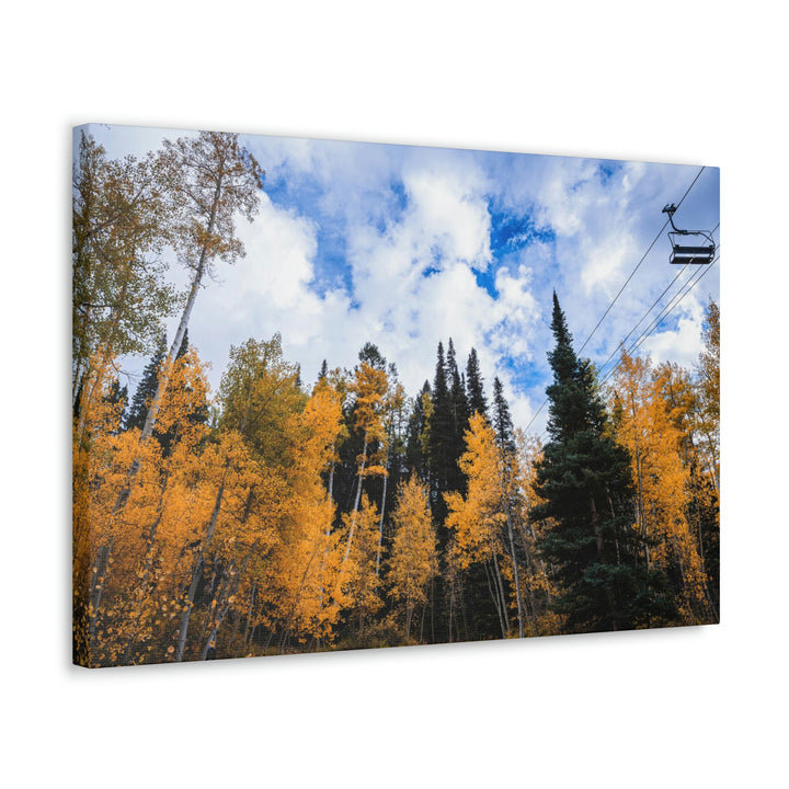 Chairlift in Suspension - Canvas