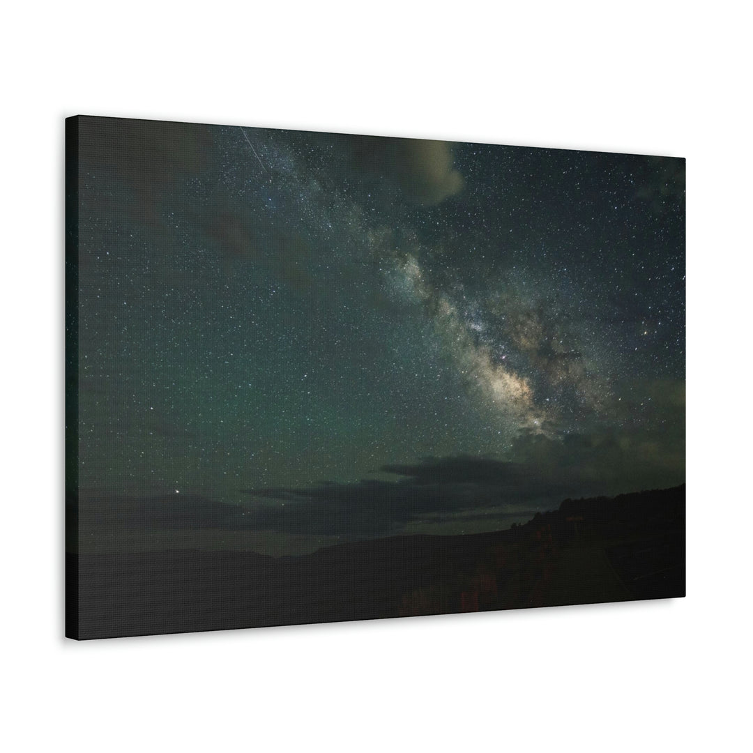 Milky Way Through the Clouds Part 2 - Canvas