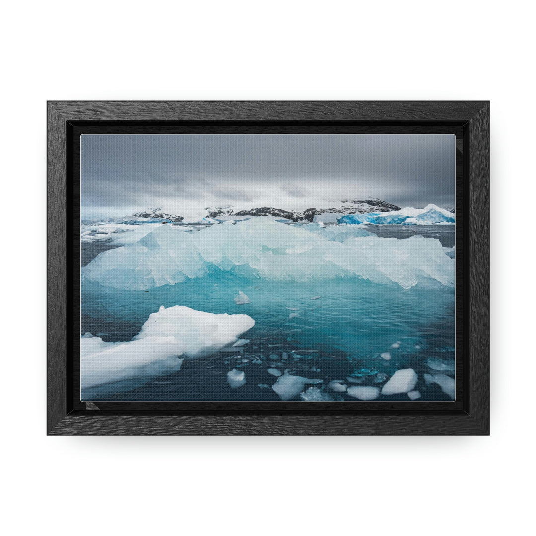 Floating Ice - Canvas with Frame