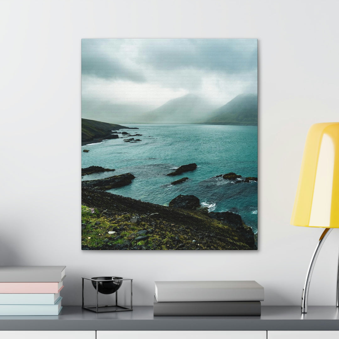 Mystical Mountain View - Canvas