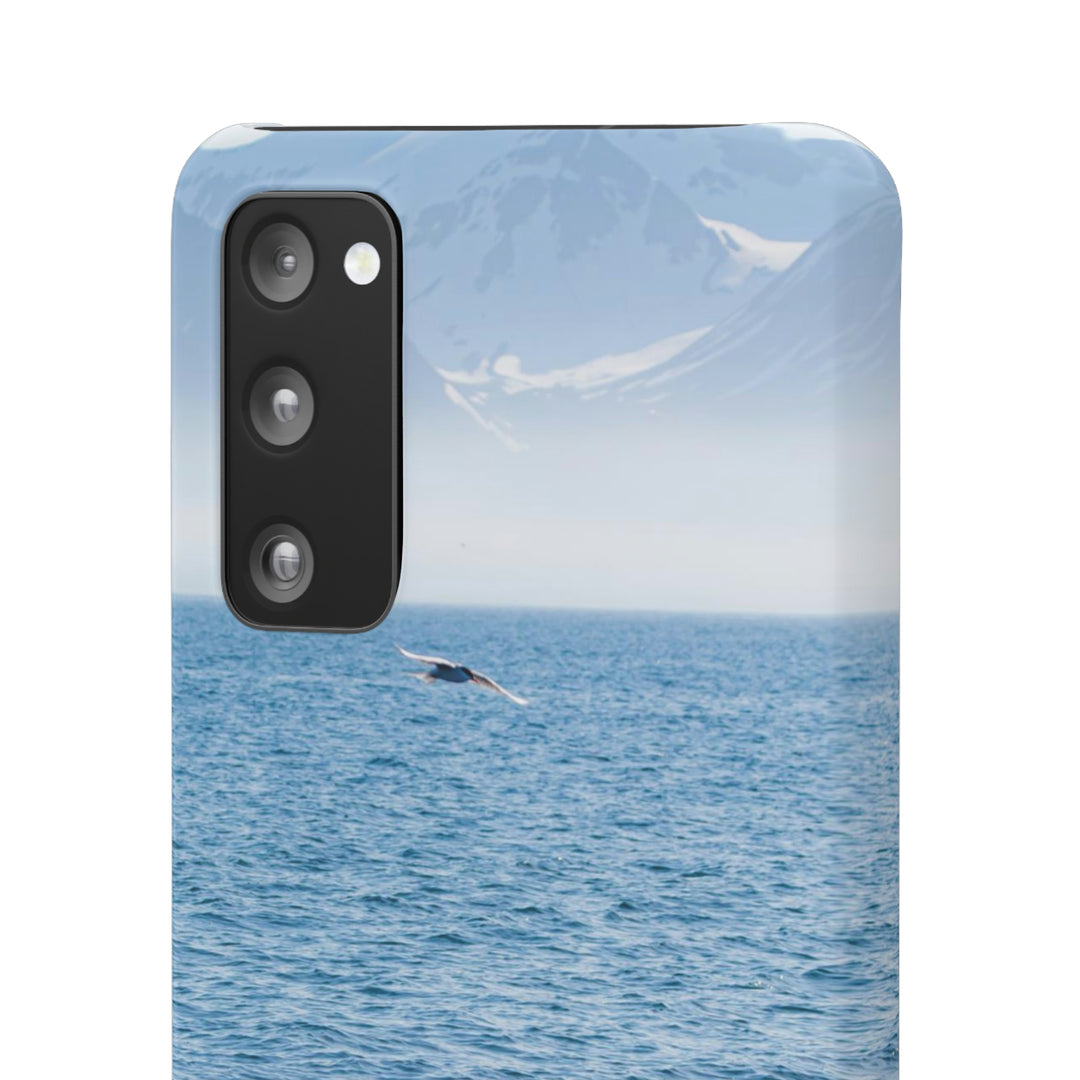 A Whale and A Mountain - Phone Case