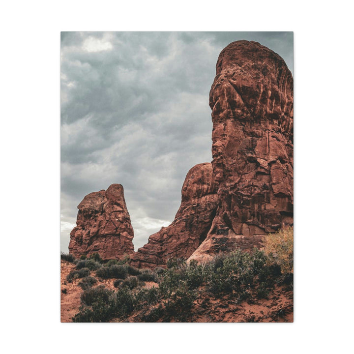 Dramatic Rocks - Canvas