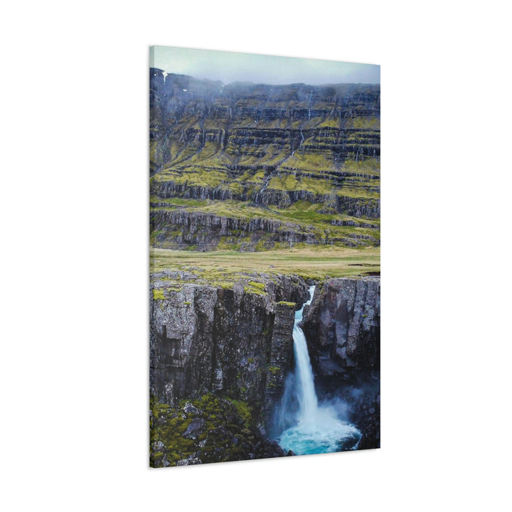 A Remote Waterfall - Canvas