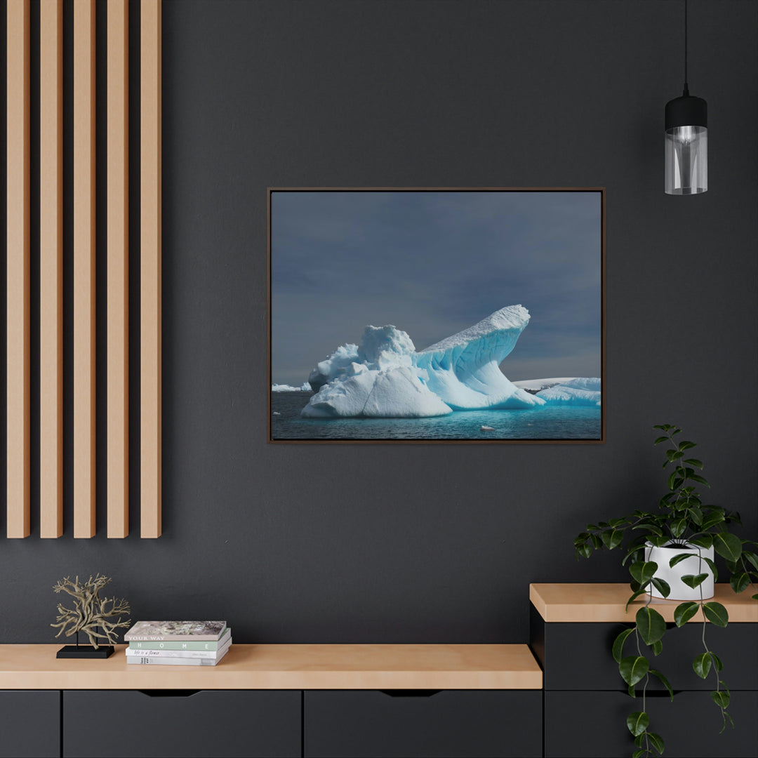 The Angles of an Iceberg - Canvas with Frame