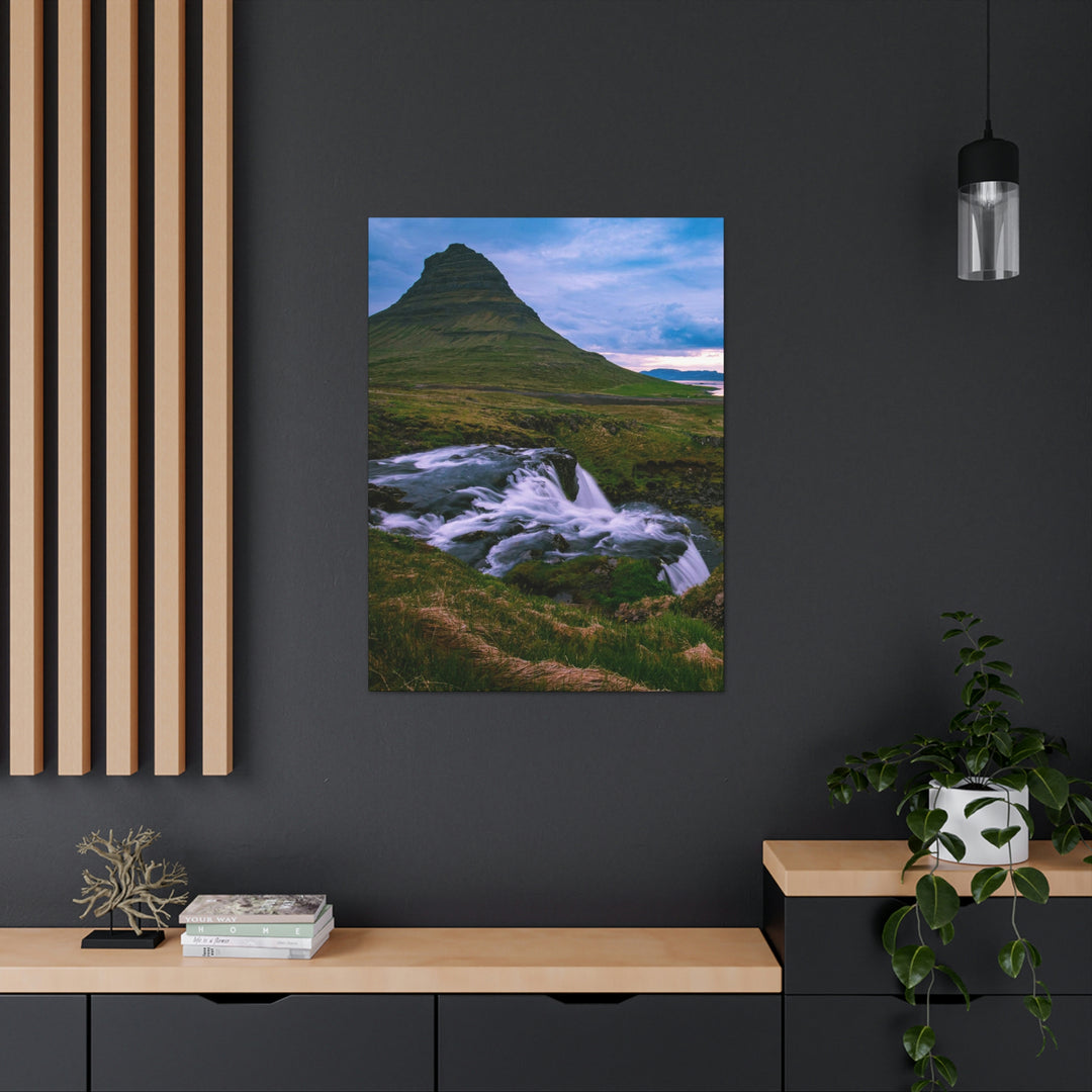 An Icelandic Sunset - Canvas