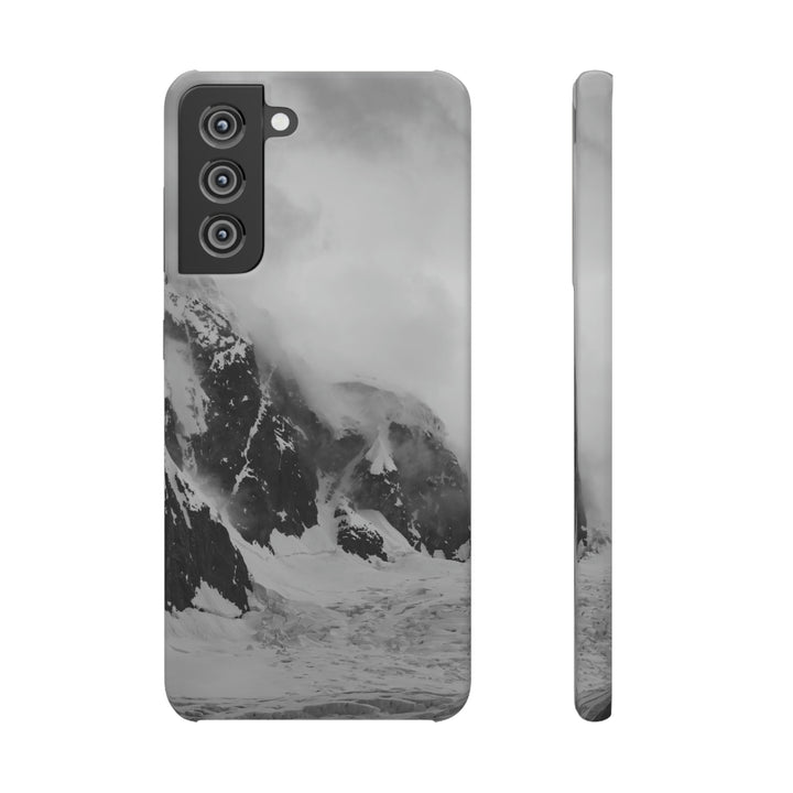 The Mist Descends in Black and White - Phone Case