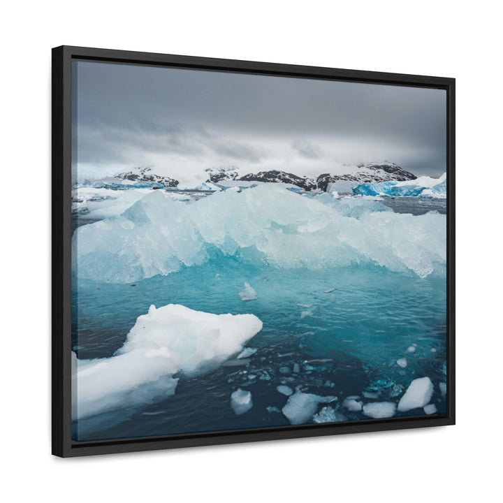 Floating Ice - Canvas with Frame