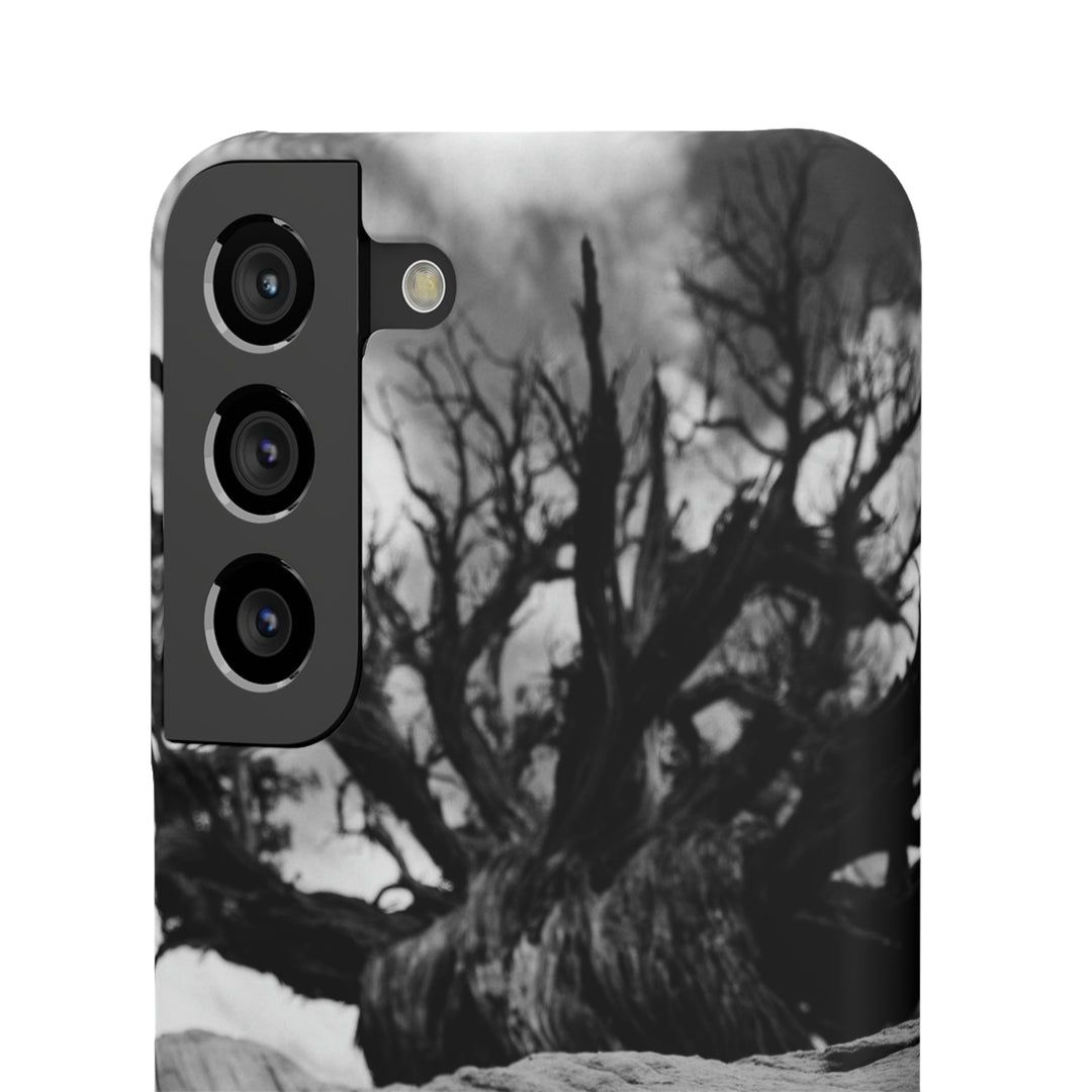 Desert Reach in Black and White - Phone Case