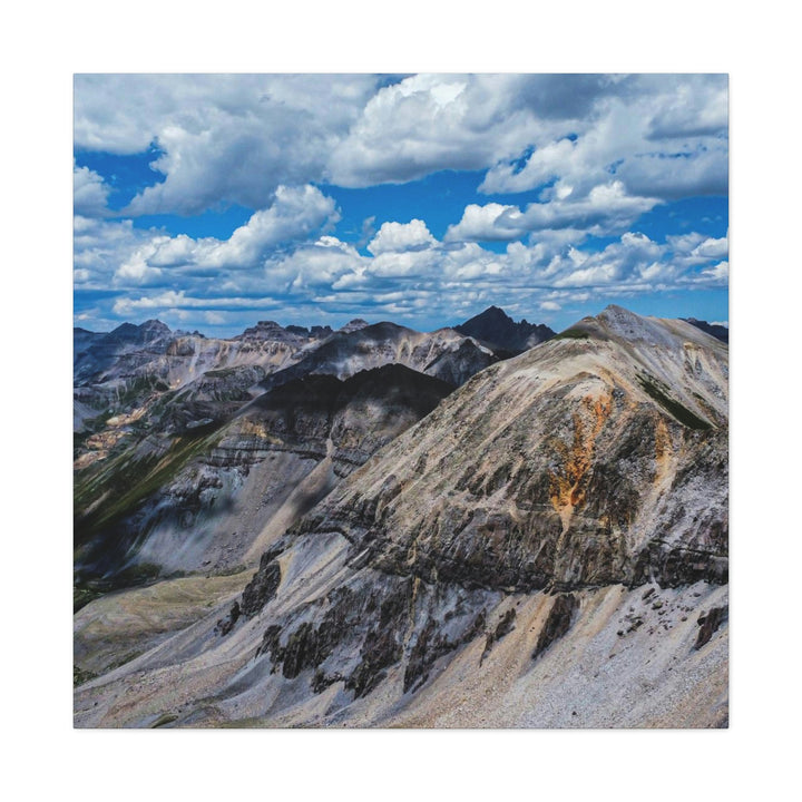 Imogene Pass From the Air - Canvas