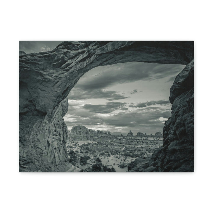 Natural Frames Part 2 in Black and White - Canvas