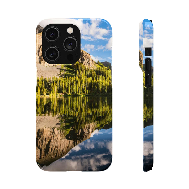 Mountain Scene Reflected - Phone Case