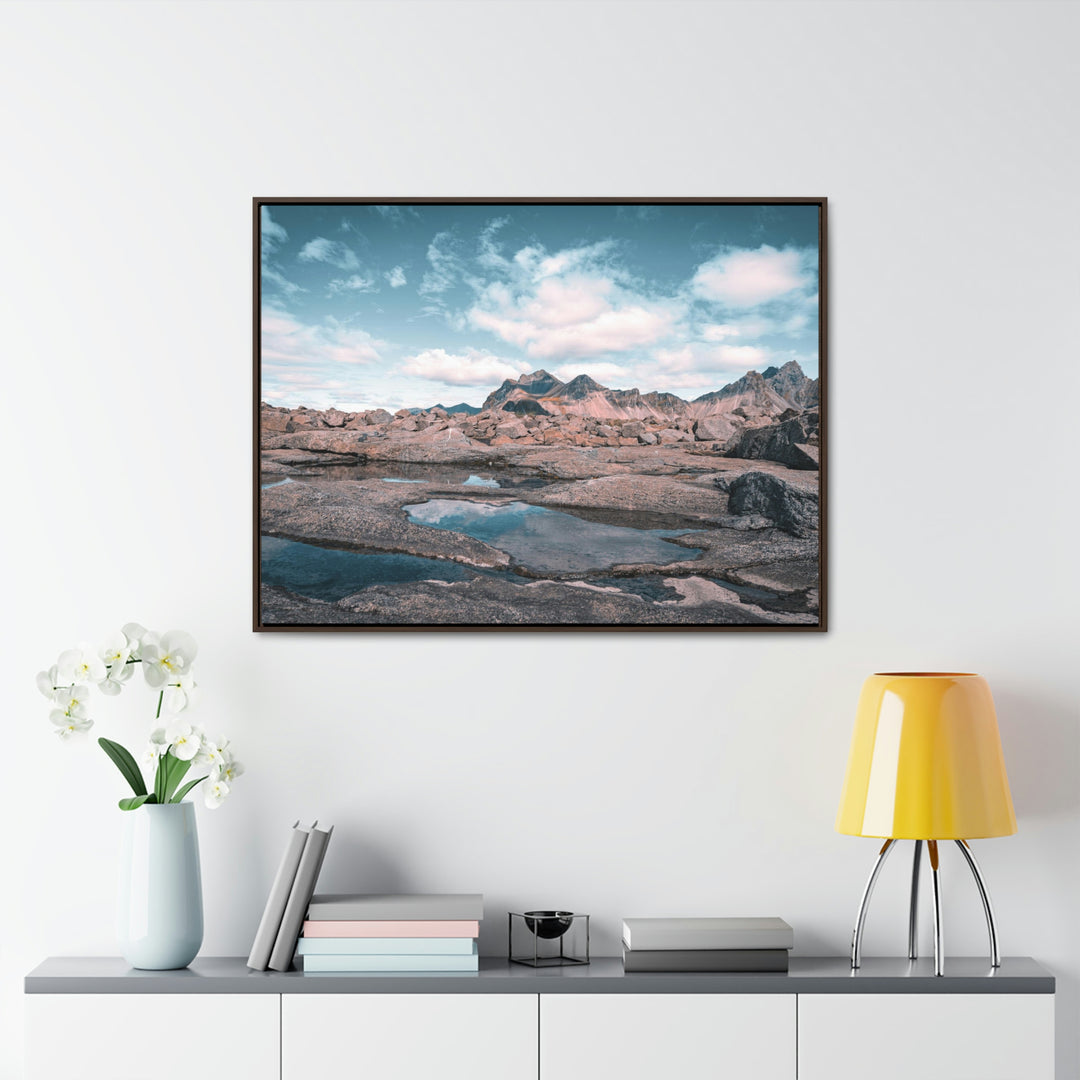 Reflecting Pools - Canvas with Frame