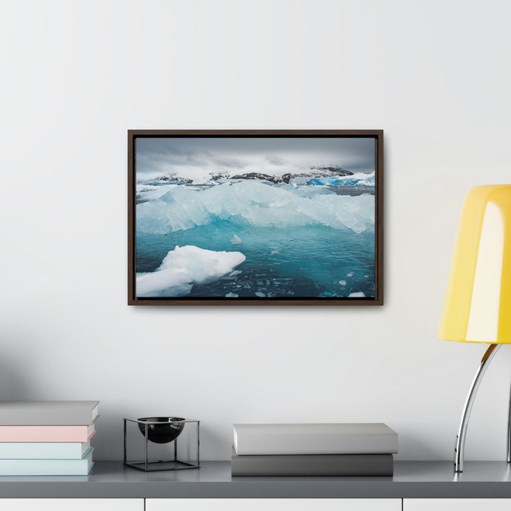 Floating Ice - Canvas with Frame