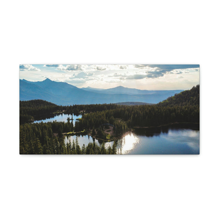 Cool Mountain Lakes - Canvas