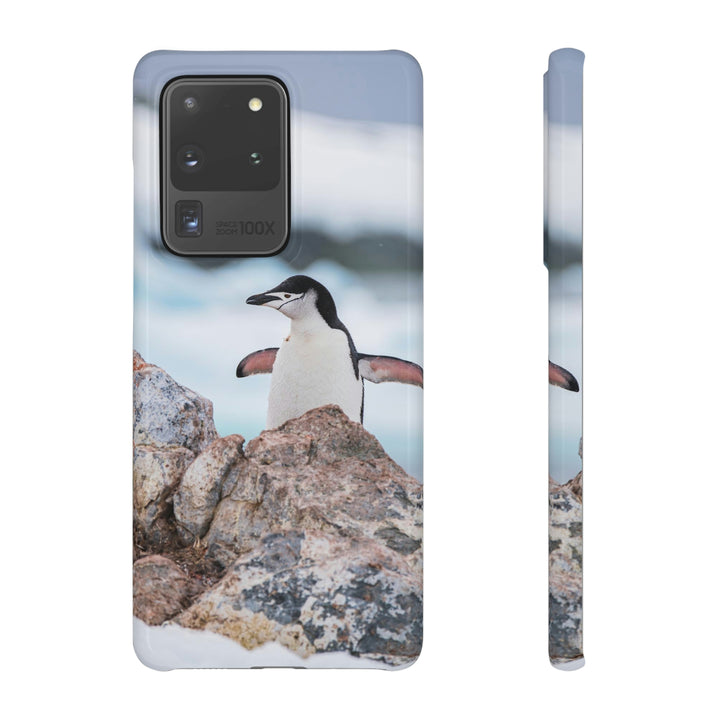 Stretched Penguin - Phone Case