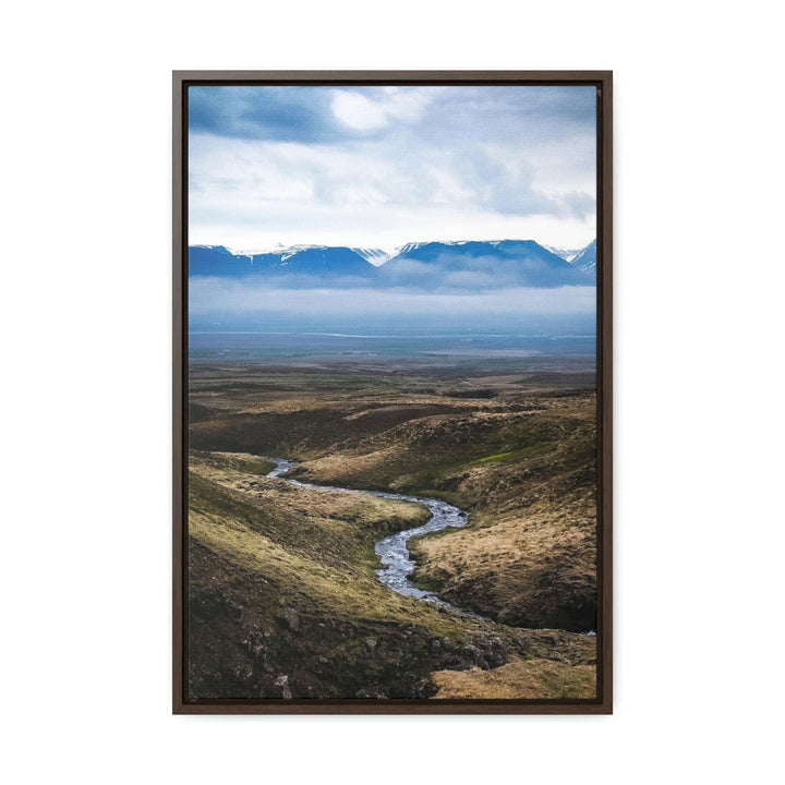 The Fog Approaches - Canvas with Frame