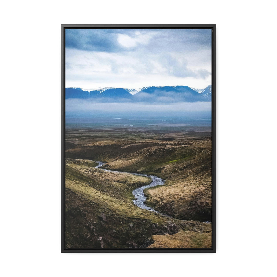 The Fog Approaches - Canvas with Frame