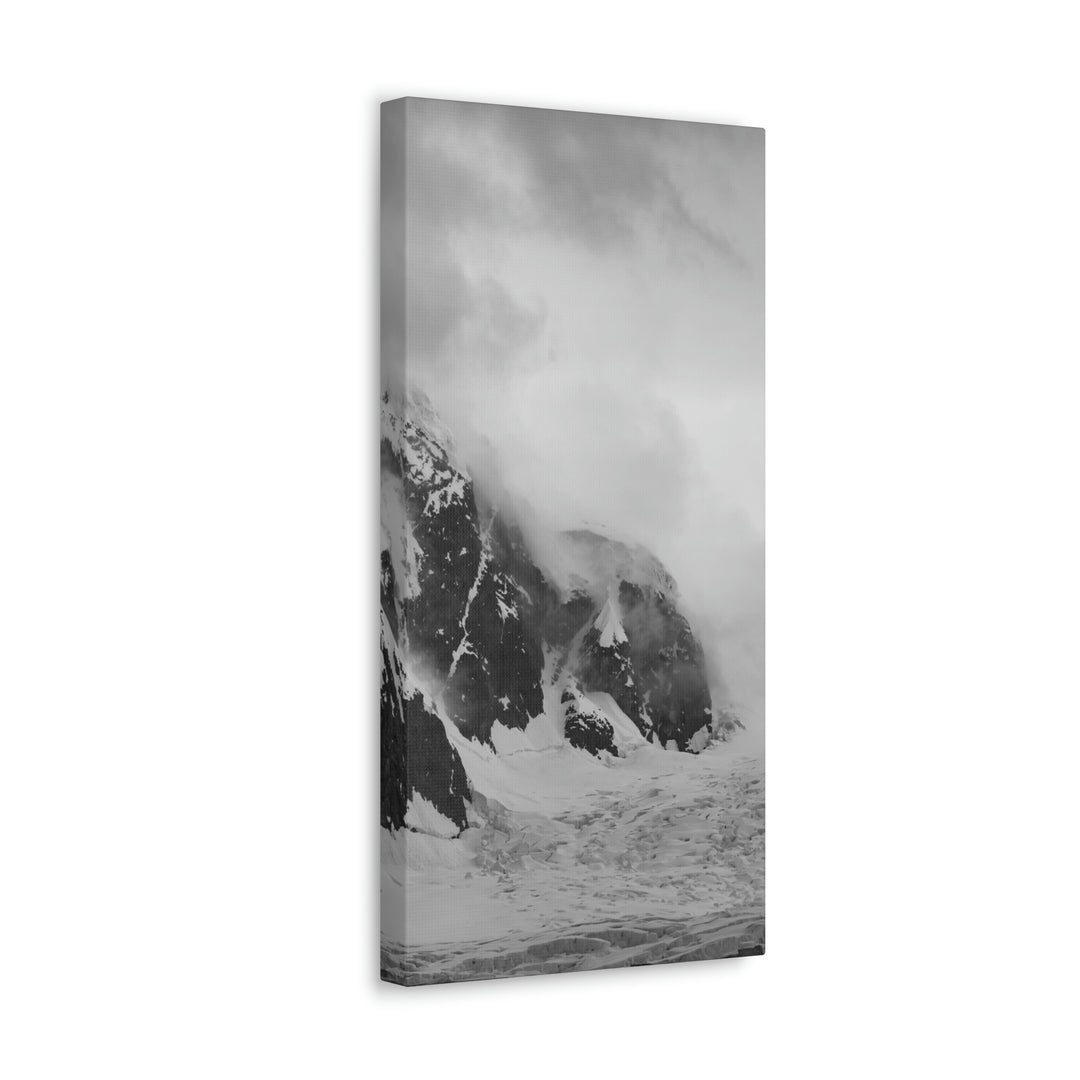 The Mist Descends in Black and White - Canvas