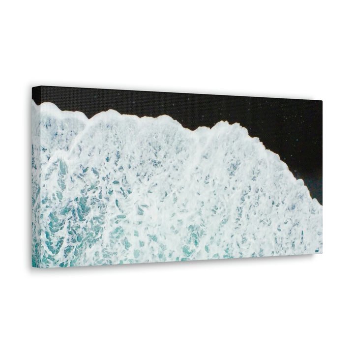 A Wave on Volcanic Sand - Canvas