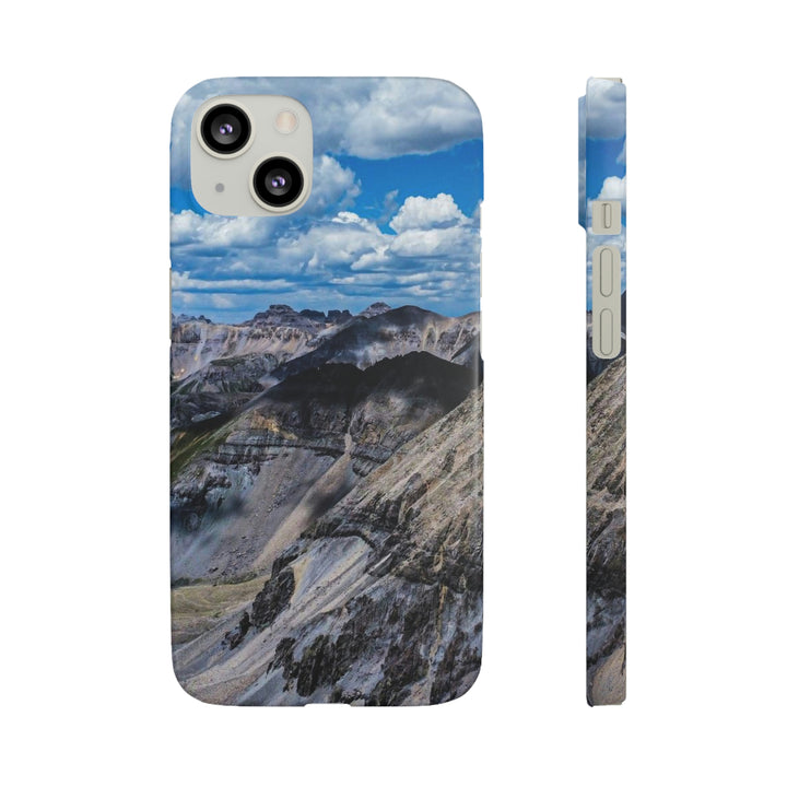 Imogene Pass From the Air - Phone Case