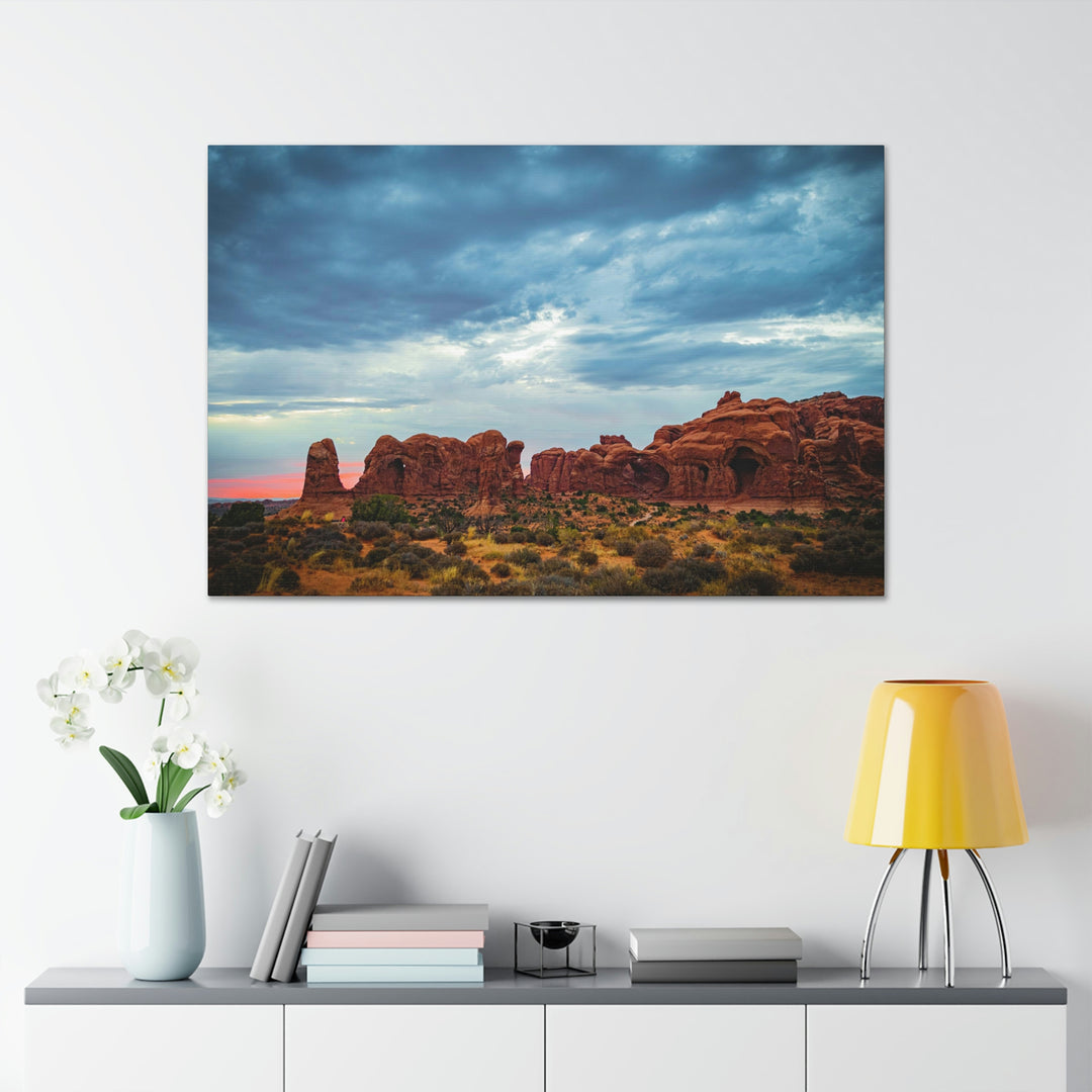 Arches at Sunset - Canvas