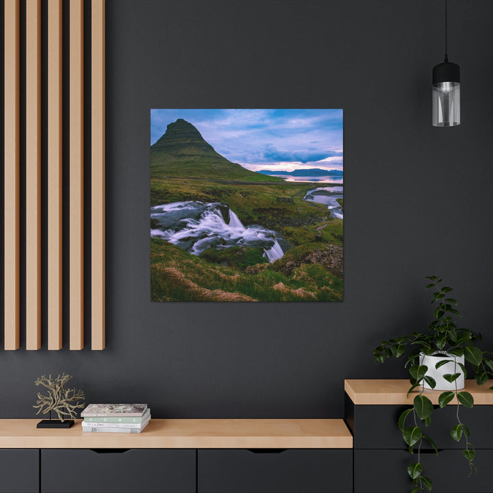 An Icelandic Sunset - Canvas