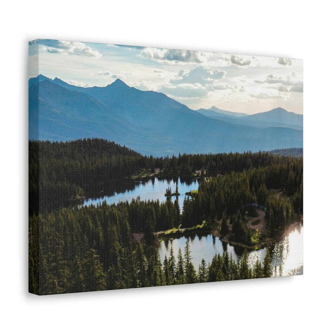 Cool Mountain Lakes - Canvas