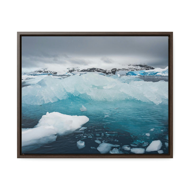 Floating Ice - Canvas with Frame