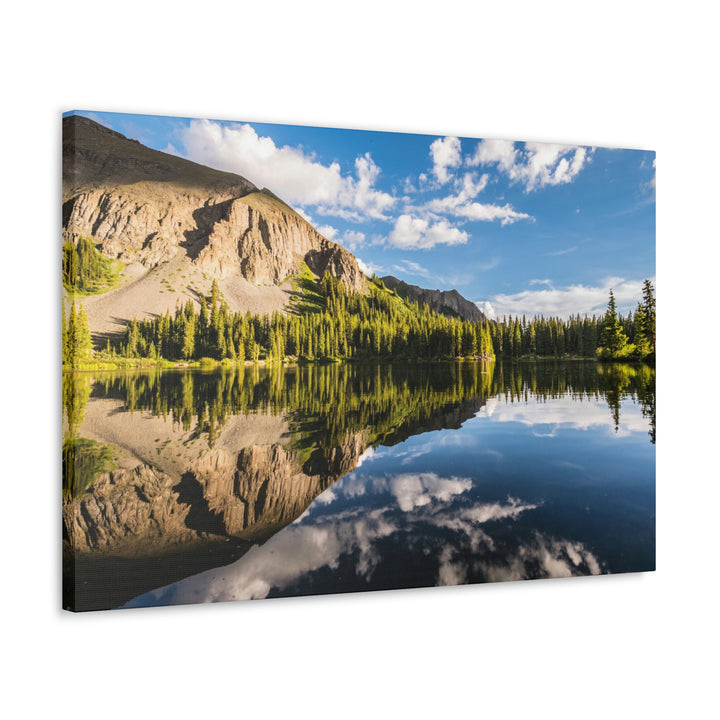 Mountain Scene Reflected - Canvas