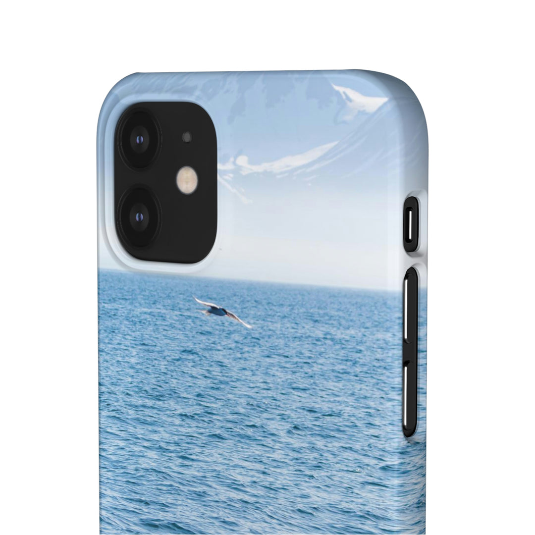 A Whale and A Mountain - Phone Case