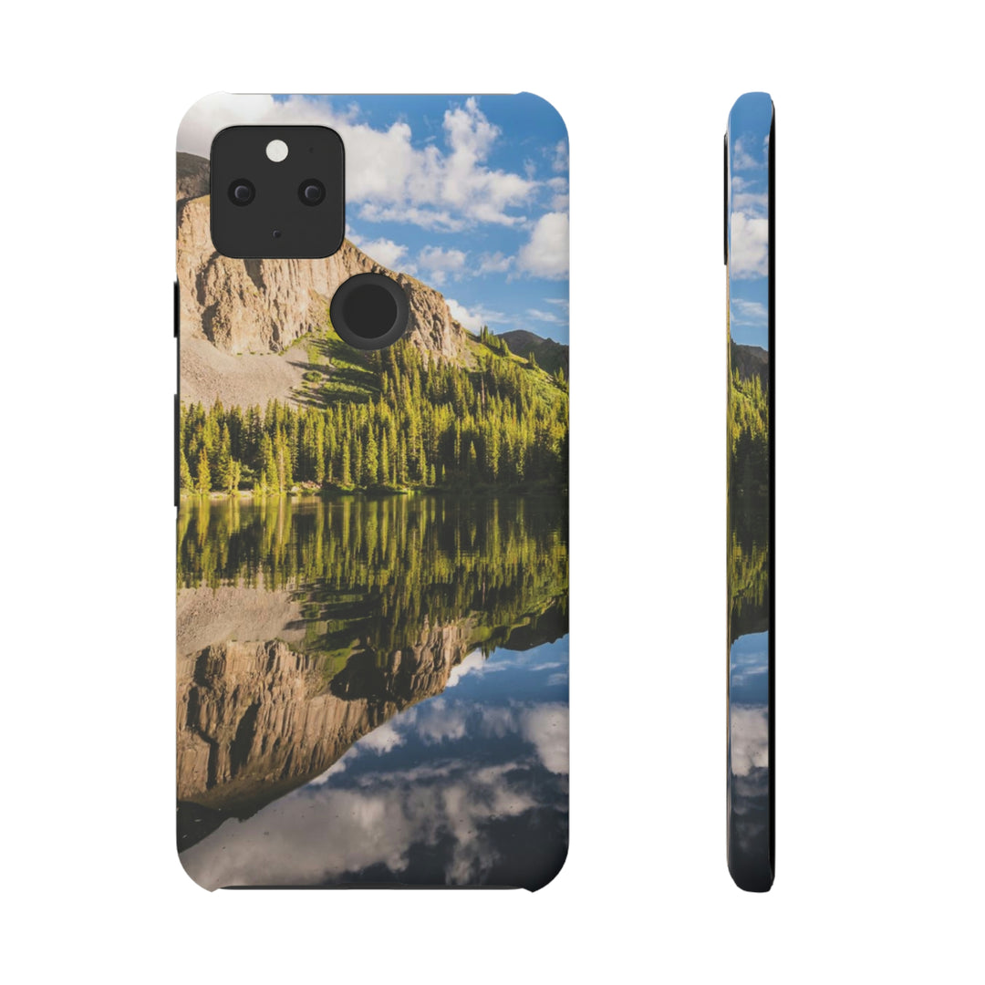 Mountain Scene Reflected - Phone Case